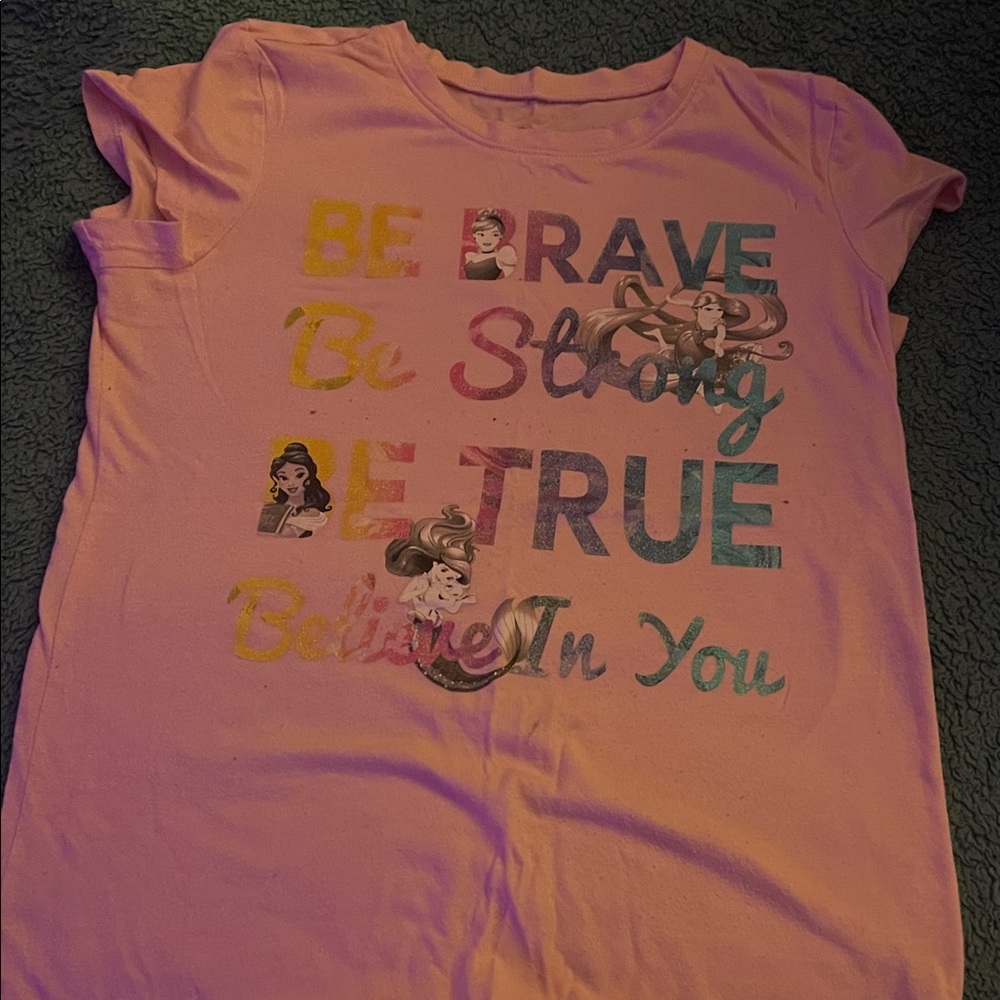 Disney Pink Princess Inspirational Tee